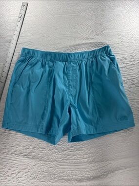 The North Face Aqua Blue Athletic Shorts